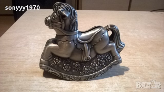 антика-кон/касичка-метален-14х12х6см-внос швеицария, снимка 3 - Колекции - 24323007