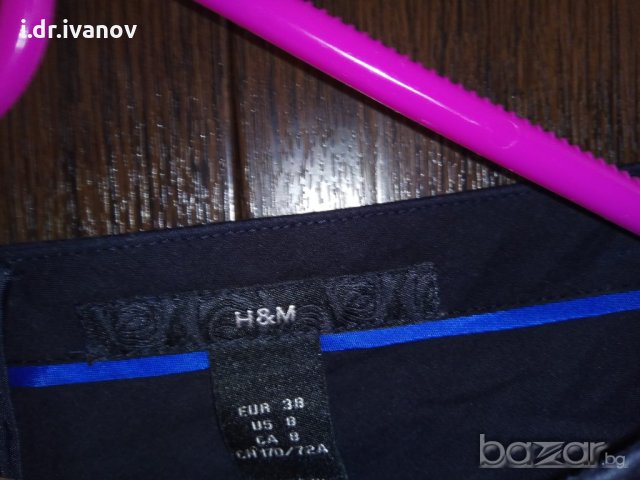 черен панталон на H&M, снимка 3 - Панталони - 20692706