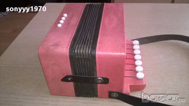 Ретро руски акордеон 20х20х12см-за колекция/ползване, снимка 10 - Акордеони - 17930322