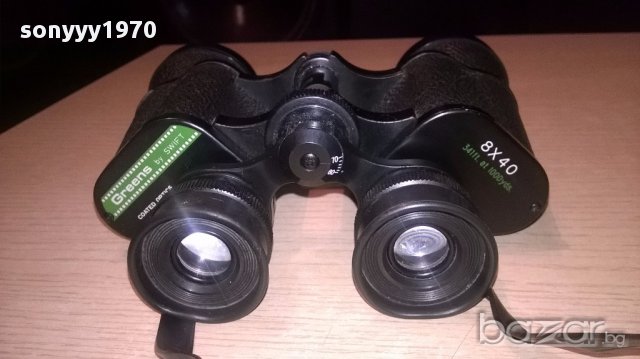 Greens by swift 8x40 made in japan jb257-бинокъл-внос швеицария, снимка 3 - Екипировка - 16842261