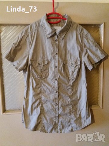 Дам.риза-"L.O.G.G"-by"H&M"-/памук/-бежова. Закупена от Италия., снимка 2 - Ризи - 21980195