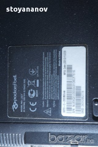 Packard bell, Intel Atom N2600,RAM-2GB, HDD-500GB, снимка 5 - Лаптопи за дома - 12124911