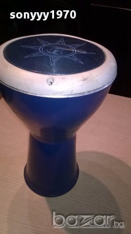 BLUE-BIGG BASS-оригинална Тарамбука нова метална 40см-внос сирия, снимка 9 - Ударни инструменти - 14984851