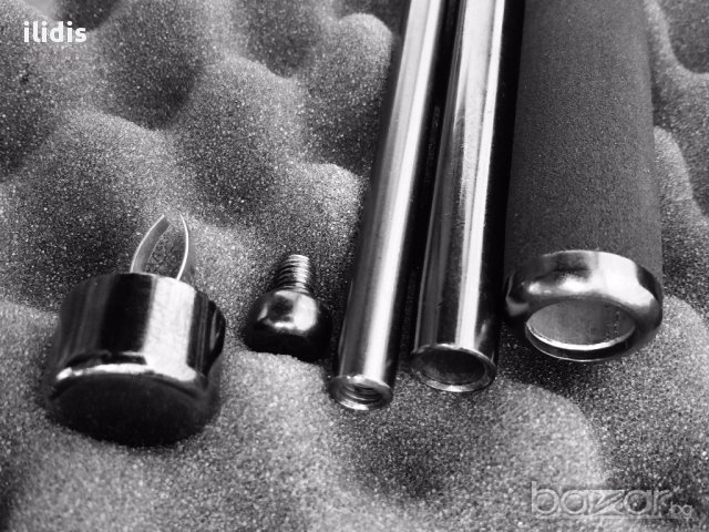 Палка за самозащита закалена стомана 3 части. Baton YRG RC 21 hardened telescoping , снимка 5 - Оборудване и аксесоари за оръжия - 16589843