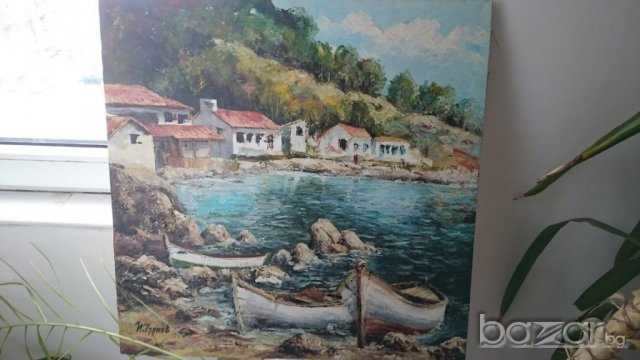 картина масло ивайло узунов 2003г, снимка 12 - Картини - 21181410