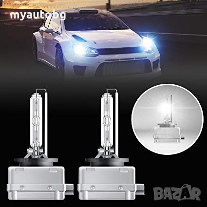 Крушка D1S 6000k 12v Xenon HID 35W метална основа баласт + крушка, снимка 6 - Аксесоари и консумативи - 23293945