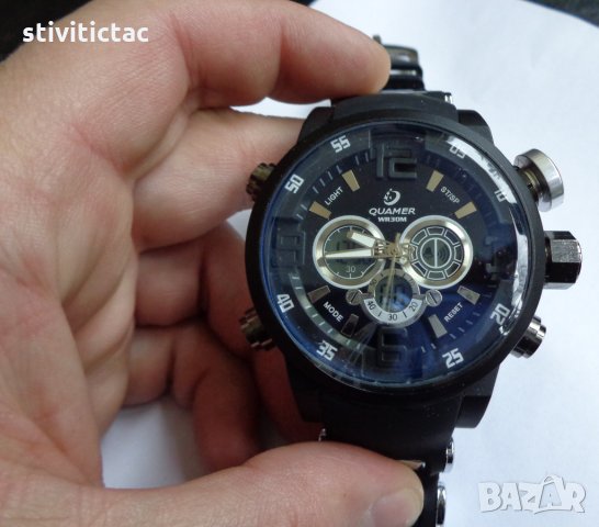 Мъжки часовник # QUAMER # ново бял.,, снимка 10 - Мъжки - 23814684