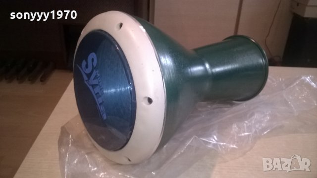 ГОЛЯМА-метална зелена табамбука-внос сирия-40х25см, снимка 2 - Ударни инструменти - 22553846