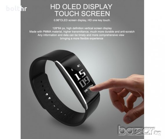 Водоустойчива смарт гривна Smart technology K8, снимка 1