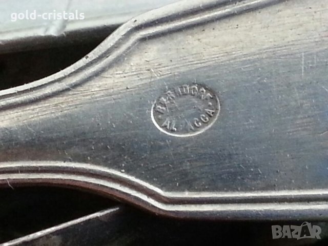 Немски  посребрени лъжички , снимка 7 - Антикварни и старинни предмети - 23556702