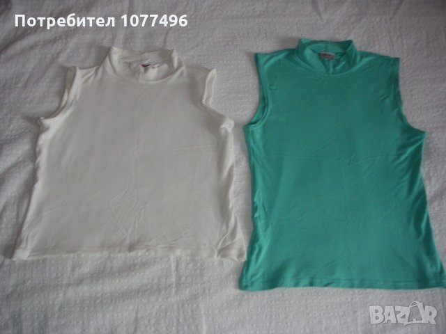 Нова лятна дамска блуза без ръкав с бродерия , снимка 5 - Ризи - 18567592