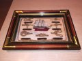 ретро колекция-корабна картина-36х26х4см-внос швеицария, снимка 4