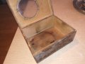 антика-старинна кутия за стена-19х15х9см, снимка 6