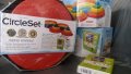 Circleset Montessori Дървени кръгове игра с карти Rainbow Монтесори дървени играчки, снимка 14