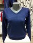 Дамска блуза два цвята, снимка 1 - Блузи с дълъг ръкав и пуловери - 19736293