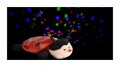 Музикална светеща плюшена играчка за деца (детска стая) + зарядно USB, снимка 5
