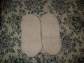 Вълнени чорапи - бели и терлици, снимка 1 - Мъжки чорапи - 15530465
