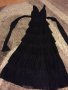 Дамска дантелена рокля в черно-Живанши, снимка 1 - Рокли - 24945896
