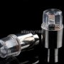 2X червени LED светлини за капачки на вентили на велосипед, кола, мотор, колело Neon, снимка 4