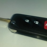 Кутийка за ключ с 3 бутона за Nissan и INFINITI , снимка 1 - Части - 21824840