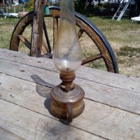 Газена лампа, снимка 2 - Антикварни и старинни предмети - 17137946