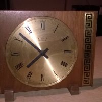 немски ретро часовник-25х19см-внос швеицария, снимка 4 - Колекции - 19967966
