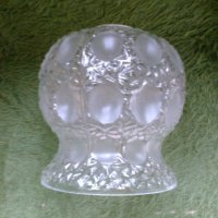 Стъклен абажур - 2 броя, снимка 2 - Лампи за стена - 17303590