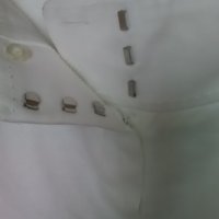 Нов бял панталон + подарък перлена гривна, снимка 3 - Панталони - 25179546