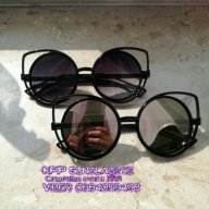 котешки слънчеви очила сребърни огледални стъкла 190620, снимка 2 - Слънчеви и диоптрични очила - 18332179