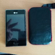 LG E610 Optimus L5 - кожено калъфче , снимка 12 - LG - 11016058