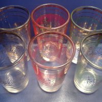 комплект 6 чаши в три цвята ракиени, снимка 9 - Чаши - 24010305