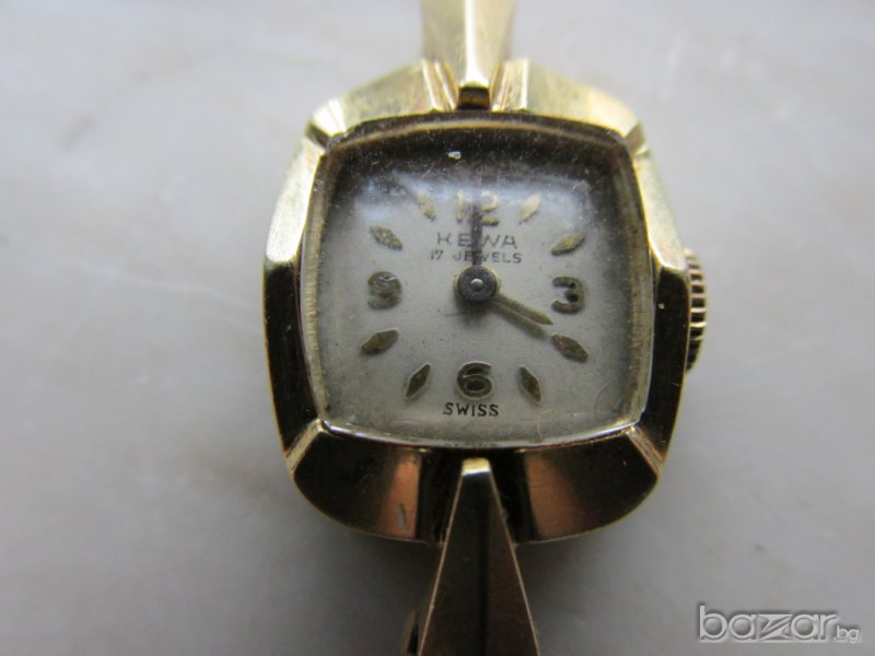златен дамски часовник, снимка 1