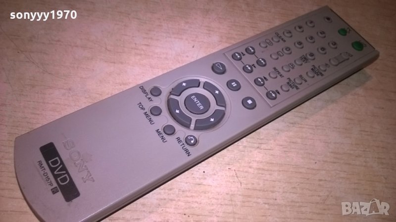 sony dvd remote-внос швеция, снимка 1