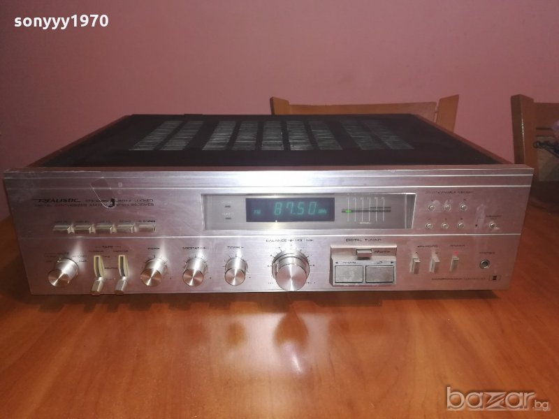 realistic stereo receiver-ретро машина-внос швеицария, снимка 1