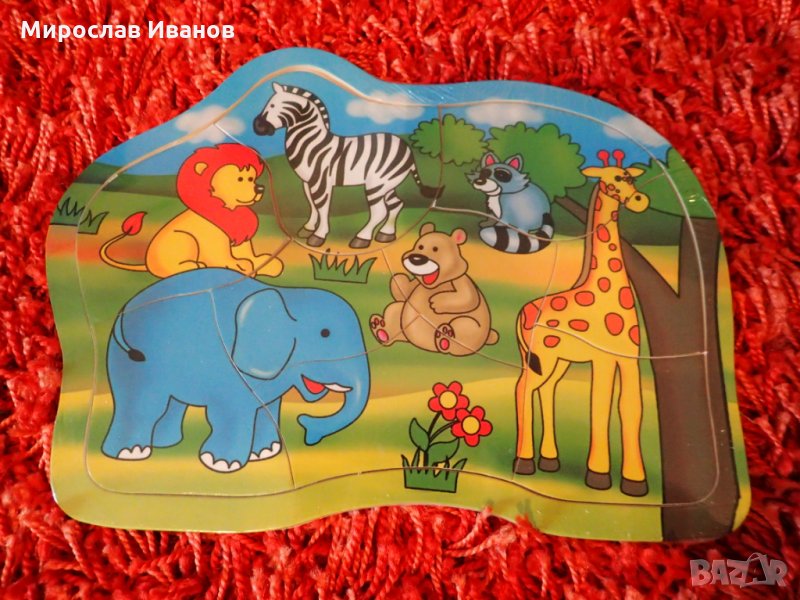 ^^ Животни ^^ - дървени пъзели, снимка 1