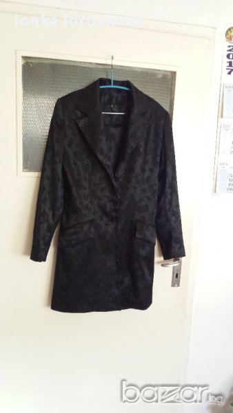 Черна рокля и сако, размер М, снимка 1