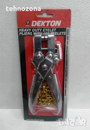 Клещи за капси усилени Dekton, комплект със 100 броя капси, снимка 1