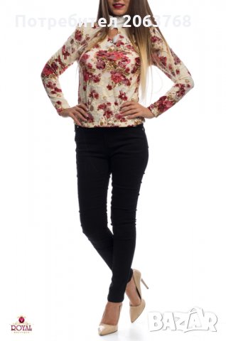 Красива Дантелена Флорирана Риза , снимка 6 - Ризи - 23692039