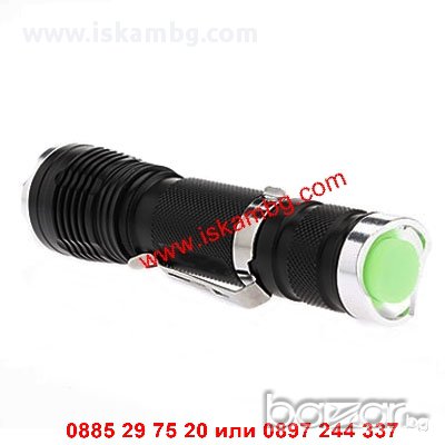 Cree Led Фенер Т6 - 12 см. - код 1835, снимка 2 - Екипировка - 12392109
