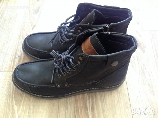 Tom Tailor оригинални мъжки обувки боти кубинки 44-45 в Мъжки боти в гр.  Варна - ID23017662 — Bazar.bg