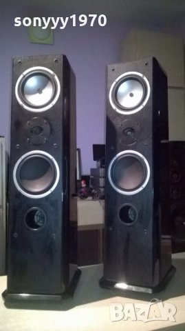 аудиофилски тонколони-8ohm-2бр-95х35х25см-внос швеицария, снимка 2 - Тонколони - 22965852