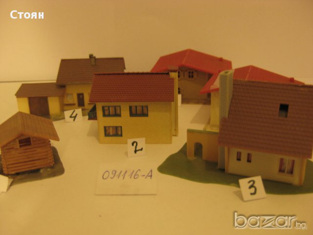 Сгради за Макет в Мащаб Z (1:220),091116-А, Отлично Състояние(номер 091116-А), снимка 6 - Други ценни предмети - 17080092