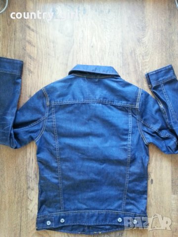g-star slim tailor 3d jacket - страхотно дънково яке НОВО, снимка 8 - Якета - 22957873
