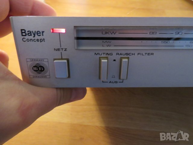 Немски HiFi  стерио  тунер Bayer Concept за ценители и колекционери - Made In  Germany производство , снимка 3 - Аудиосистеми - 24697583