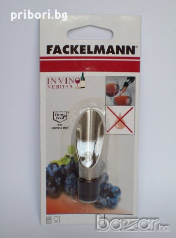 Дозатор за бутилки Fackelmann Drop stop Wine, снимка 2 - Други - 11468044