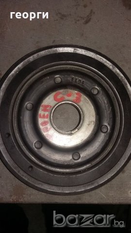 Демпферна шайба колянов вал за Ситроен С3, снимка 2 - Автомобили и джипове - 21229109