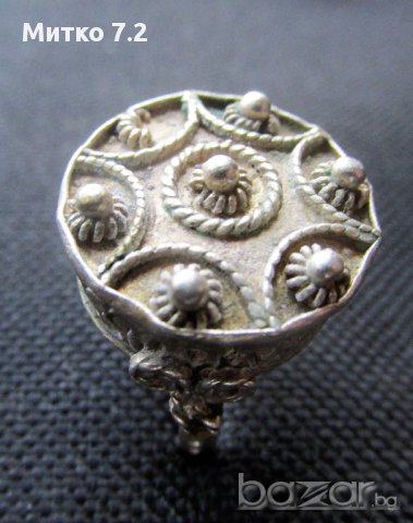 Старинен сребърен пръстен - 1, снимка 10 - Пръстени - 17225508