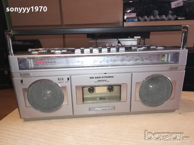 grundig rr-550 stereo-ретро колекция-внос швеицария, снимка 2 - Ресийвъри, усилватели, смесителни пултове - 20763727