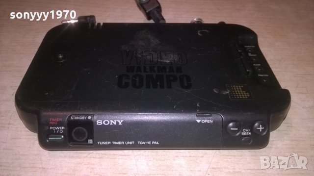 sony tgv-1e tuner timer unit made in japan-video walkman compo, снимка 2 - Ресийвъри, усилватели, смесителни пултове - 24504065