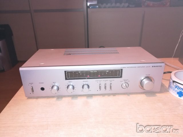 sanyo stereo amplifier-made in japan-внос швеицария, снимка 8 - Ресийвъри, усилватели, смесителни пултове - 20743304